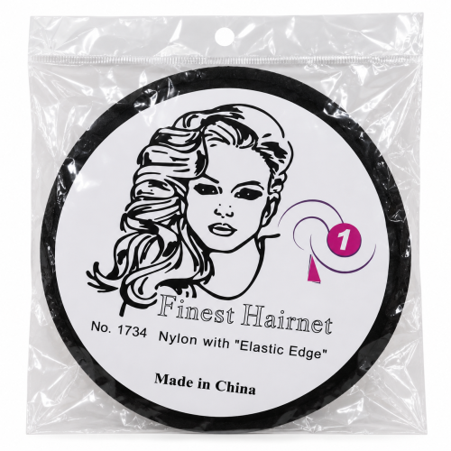 شبكة شعر نايلون Finest Hairnet بحافة مطاطية – رقم 1734 شبكة شعر نايلون Finest Hairnet بحافة مطاطية – رقم 1734