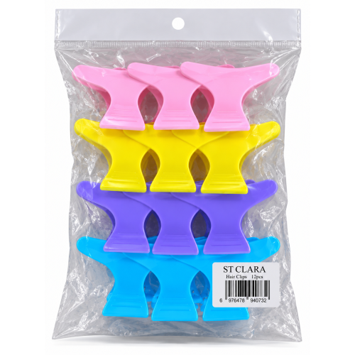 ST CLARA Hair Clips – 12 Pieces