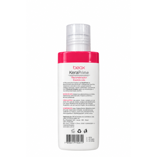 BEOX KeraPrime PrimeUnit Complex Reconstructor Express Liss 120ml BEOX KeraPrime PrimeUnit Complex Reconstructor Express Liss 120ml