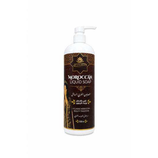 ST CLARA Moroccan Liquid Soap with Argan & Olive Oil 1000ml