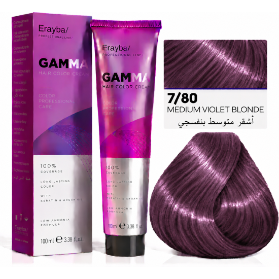 Erayba GAMMA Professional Hair Color Cream Erayba GAMMA Professional Hair Color Cream