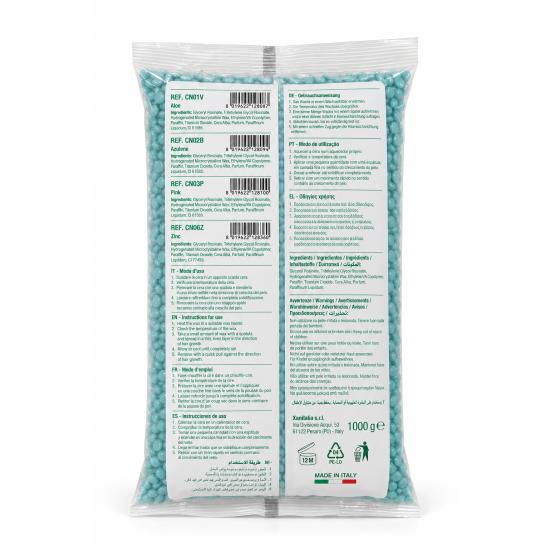 XANITALIA Pelables Primo Azulene Depilatory Wax Pastilles – 1000 g XANITALIA Pelables Primo Azulene Depilatory Wax Pastilles – 1000 g