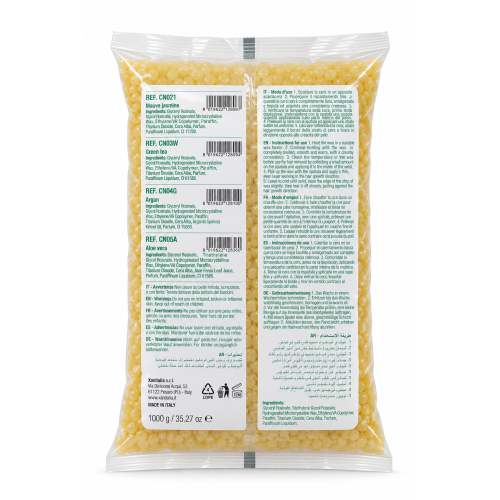 XANITALIA Pelables Primo Honey Depilatory Wax Pastilles – 1000 g XANITALIA Pelables Primo Honey Depilatory Wax Pastilles – 1000 g