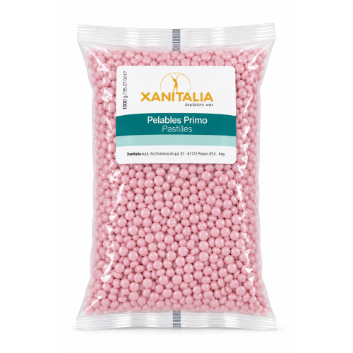 XANITALIA Pelables Primo Pink Depilatory Wax Pastilles – 1000 g XANITALIA Pelables Primo Pink Depilatory Wax Pastilles – 1000 g