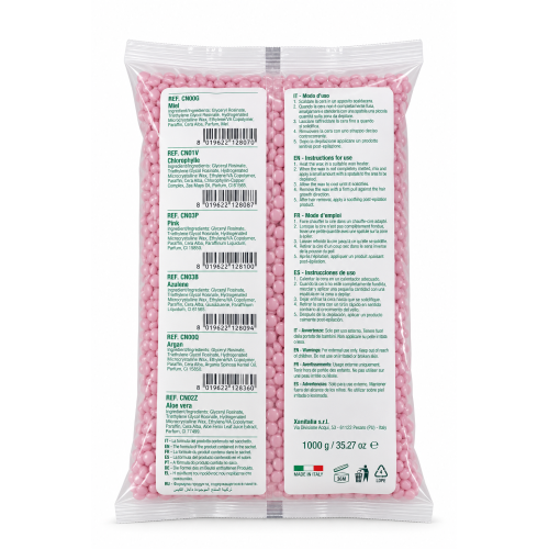 XANITALIA Pelables Primo Pink Depilatory Wax Pastilles – 1000 g XANITALIA Pelables Primo Pink Depilatory Wax Pastilles – 1000 g