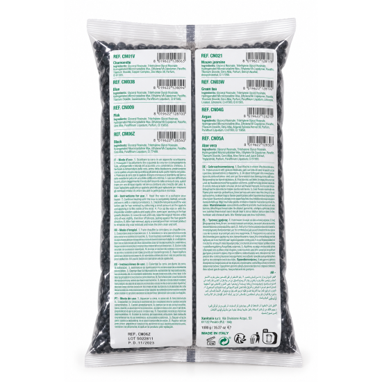 XANITALIA Pelables Primo Black Depilatory Wax Pastilles – 1000 g