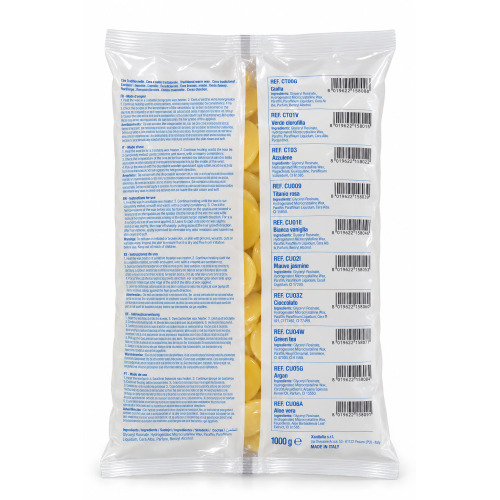 XANITALIA Traditionnelles Techno Yellow Depilatory Wax Galets – 1000 g