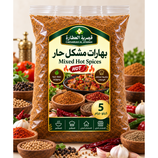 Caesariah Al Atarah Mixed Hot Spices – 5 kg