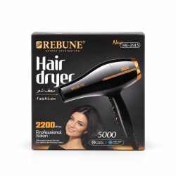 REBUNE RE-2143 Professional Hair Dryer 2200W