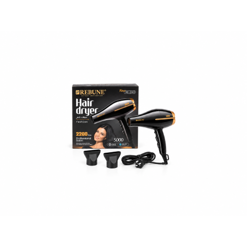 REBUNE RE-2143 Professional Hair Dryer 2200W