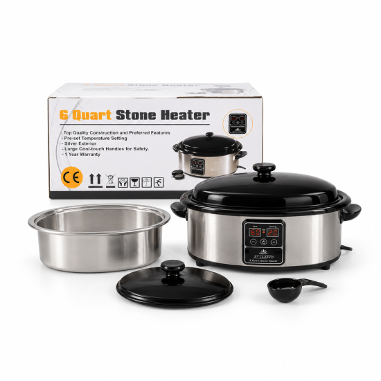 ST CLARAD 6 Quart Stone Heater HSH6