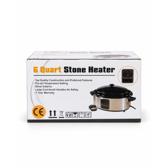 ST CLARAD 6 Quart Stone Heater HSH6