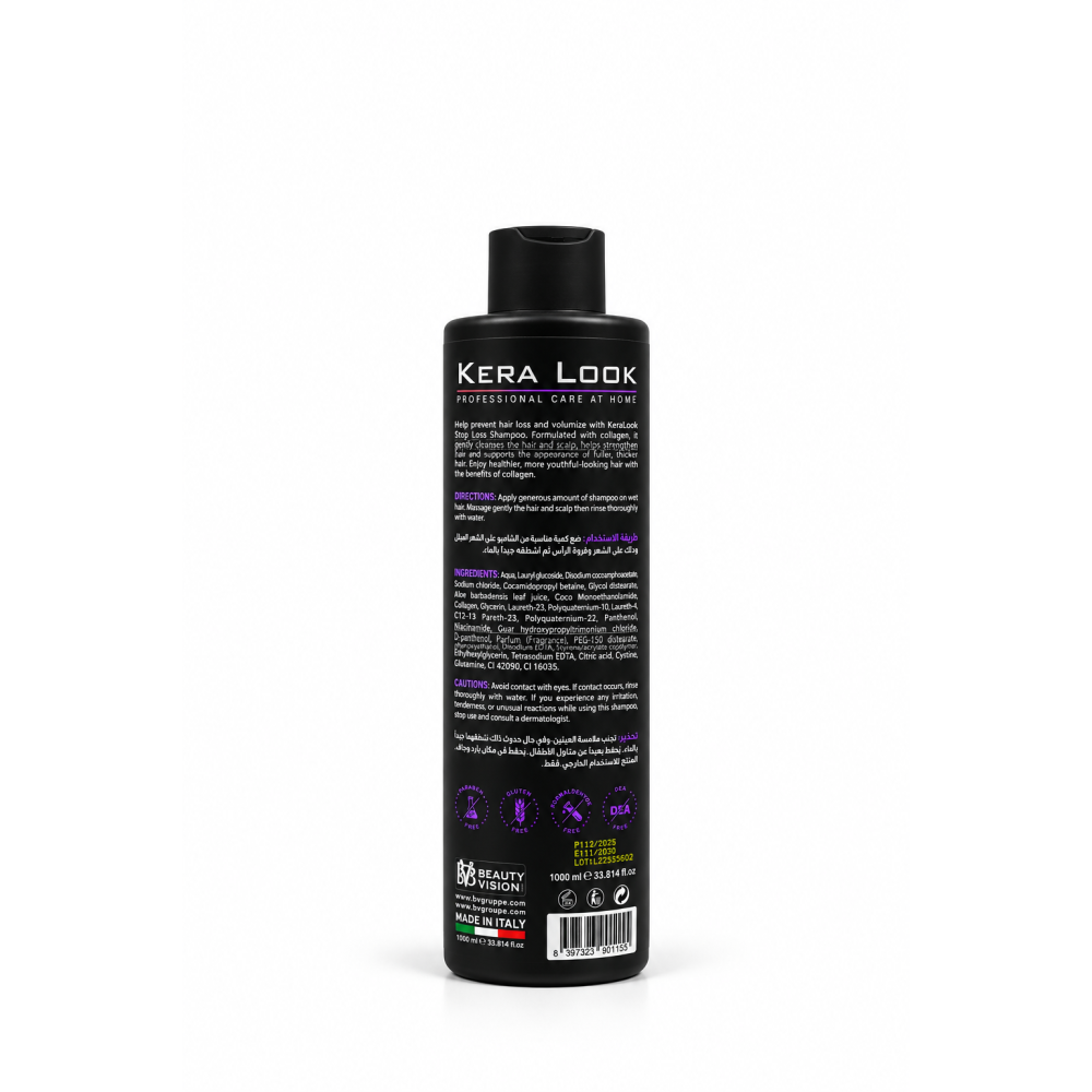 Kera Look Stop Loss Shampoo with Collagen – 1000 ml Kera Look Stop Loss Shampoo with Collagen – 1000 ml