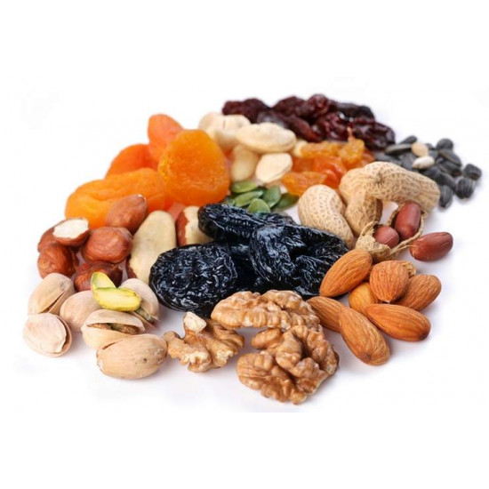 مكسرات بالفواكه المجففة