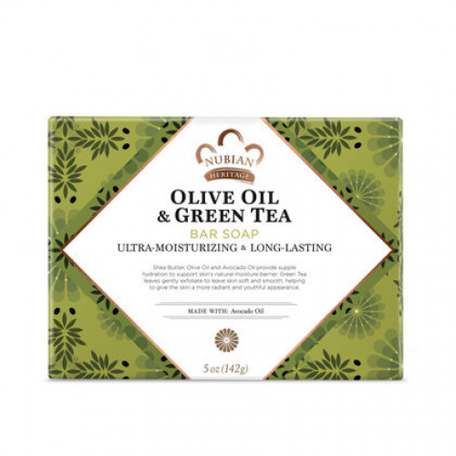 صابون زيت الزيتون والشاي الأخضر من نوبيان هيرتيج