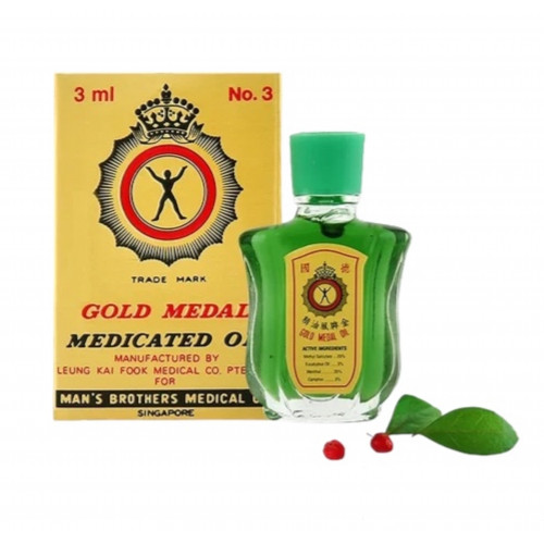 زيت الميدالية الذهبية الطبي 3 مل