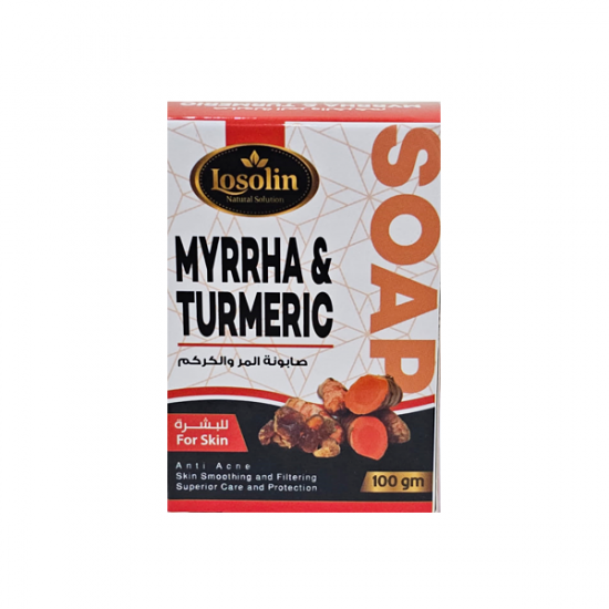 صابونة المر والكركم من لوزلين 100جرام