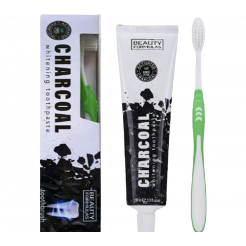 معجون أسنان بالفحم النباتي 