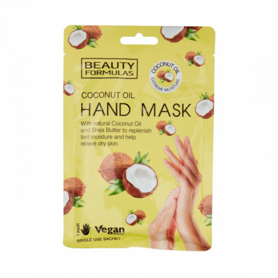 ماسك مرطب لليدين بزيت جوز الهند 