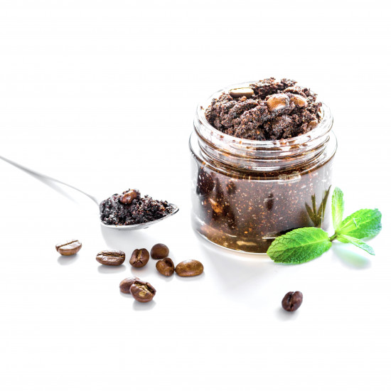 مقشر القهوة الطبيعي