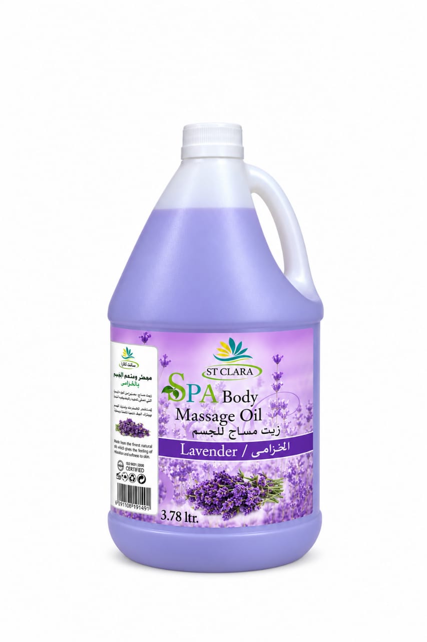 ST CLARA SPA Lavender Body Massage Oil 3.78 L