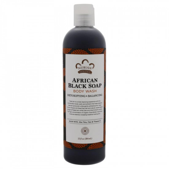 صابون نوبيان الافريقي الأسود السائل