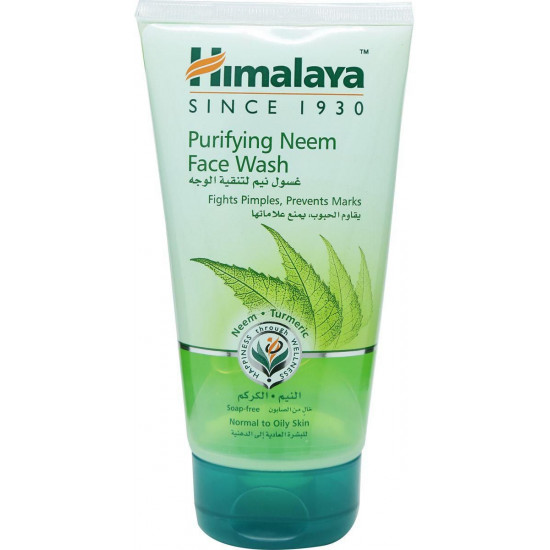 غسول الوجه نيم المنقي، من البشرة العادية إلى الدهنية من himalaya