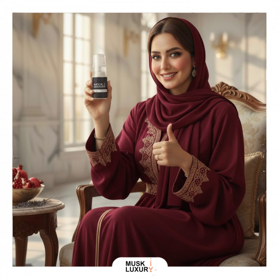 مزيل رائحة العرق بخاخ بودرة الشبة ومسك الرمان