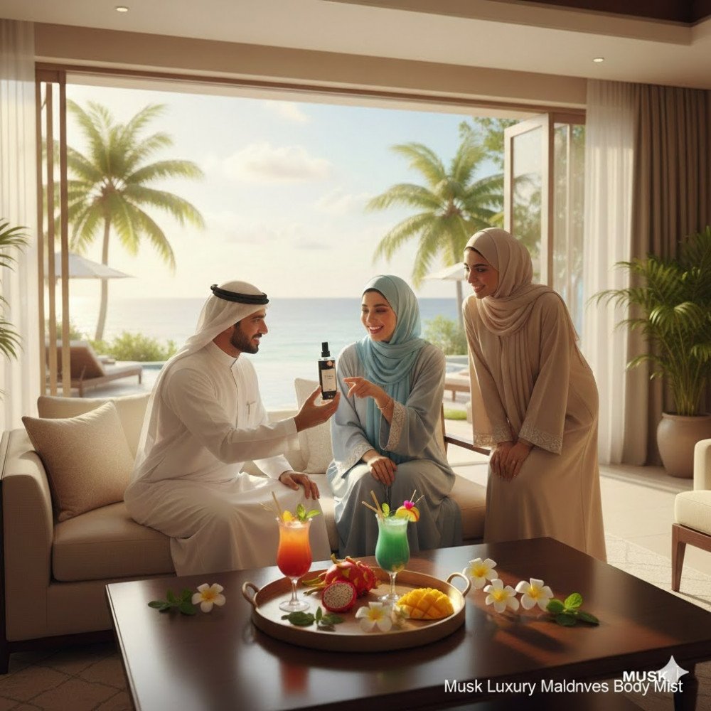 معطر جسم مالديف - بخاخ الزهور الاستوائية الفاخر (250 مل) | Musk Luxury معطر جسم مالديف - بخاخ الزهور الاستوائية الفاخر (250 مل) | Musk Luxury