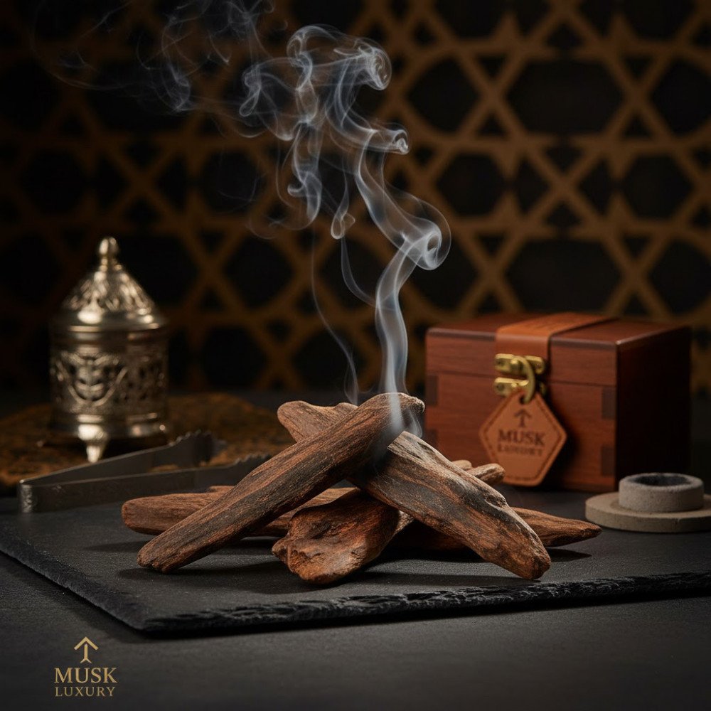 العود الهندي موري الطبيعي الأصلي (درجة سوبر) - فخامة نادرة من غابات آسام | معطار المسك