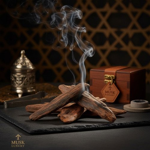 العود الهندي موري الطبيعي الأصلي (درجة سوبر) - فخامة نادرة من غابات آسام | معطار المسك