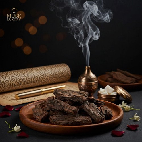 بخور عود كلمنتان طبيعي محسن (برائحة العود المروكي)