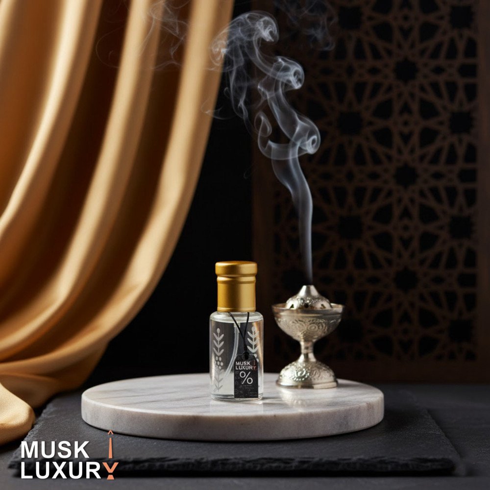 دهن مسك متسلق شفاف - عبير الفخامة والتميز من معطار المسك