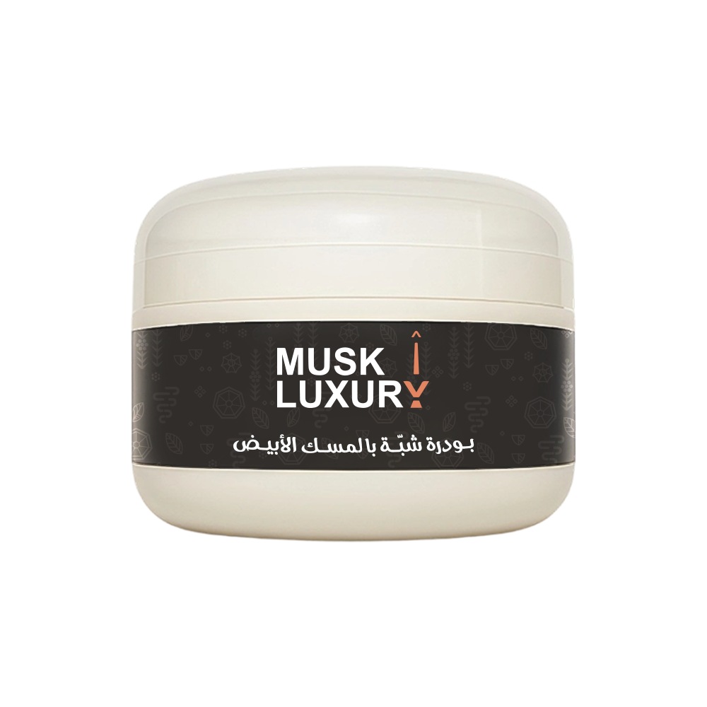 بودرة شبة بالمسك الأصلي من معطار المسك - 4 روائح منعشة