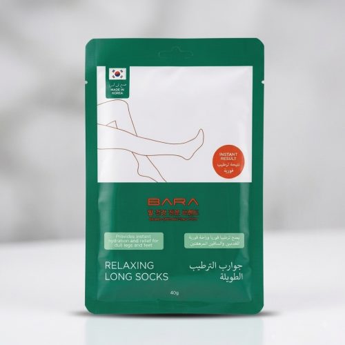 BARA Relaxing Long Socks Korean Foot Hydration 40g BARA Relaxing Long Socks Korean Foot Hydration 40g
