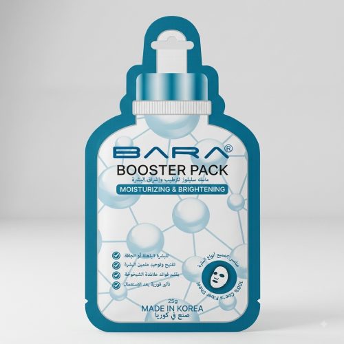 BARA Booster Pack Moisturizing & Brightening Sheet Mask 25g BARA Booster Pack Moisturizing & Brightening Sheet Mask 25g