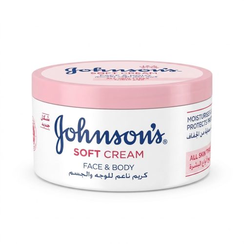 Johnson's Soft Cream Face and Body 300g