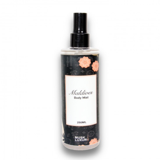 بخاخ سبراي الجسم مالديف من Musk Luxury: تجربة استثنائية 