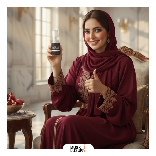 مزيل رائحة العرق بخاخ بودرة الشبة ومسك الرمان