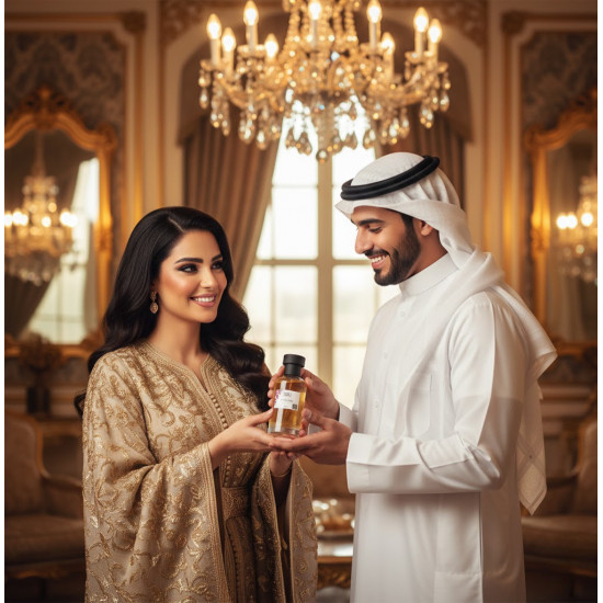 عطر الماس الأزرق، فخامة تجسد الرقي والجاذبية