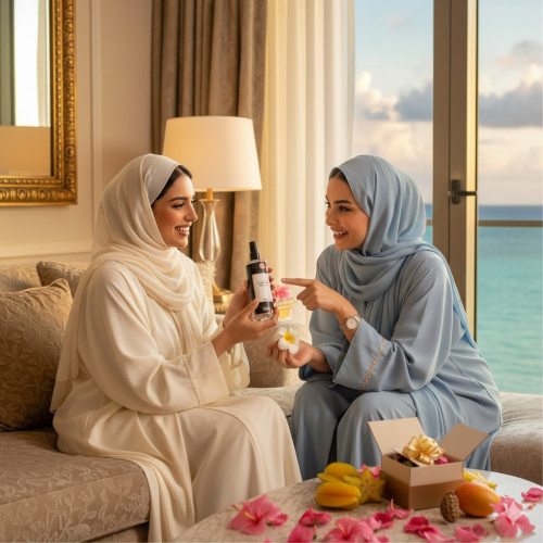 بخاخ جسم برائحة البودرة من Musk Luxury