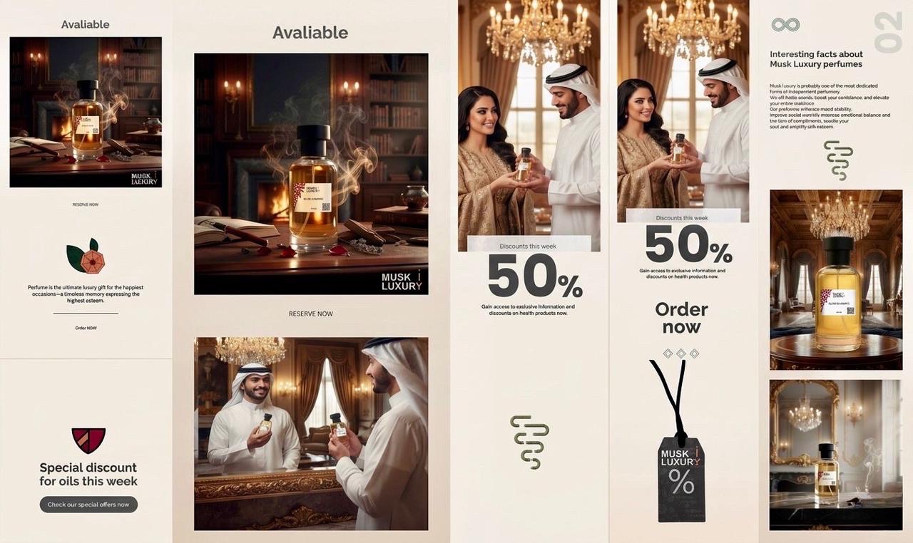 Luxury perfumes from Musk Luxury