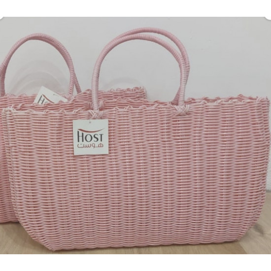 شنطة قهوه وشاهي بلونين