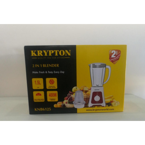 خلاط مع مطحنة بن من كريبتون 400 واط KNB6125 خلاط مع مطحنة بن من كريبتون 400 واط KNB6125