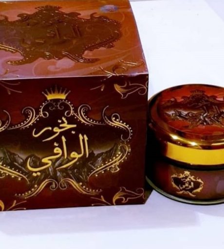 بخور الوافي الأصلي - رائحة العود الثابت والمركز 90 جرام 
