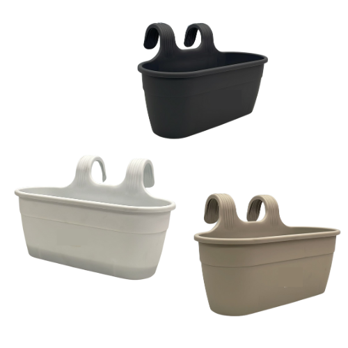 حوض زهور يعلق على البلكونات والأسوار والنوافذ - صناعة تركي