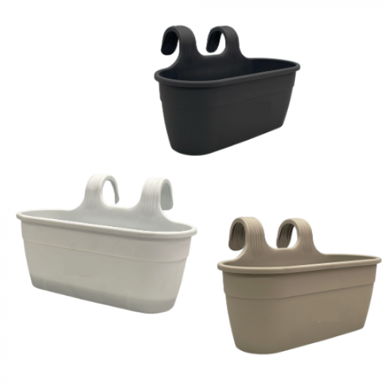 حوض زهور يعلق على البلكونات والأسوار والنوافذ - صناعة تركي