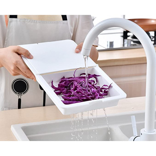 لوح تقطيع مع حوض تصفية وحوض تخزين ثلاثة في واحد لوح تقطيع مع حوض تصفية وحوض تخزين ثلاثة في واحد