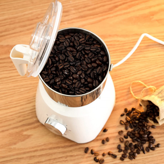 مطحنة بن من كربيتون - سرعتان أبيض - KNCG6244 مطحنة بن من كربيتون - سرعتان أبيض - KNCG6244