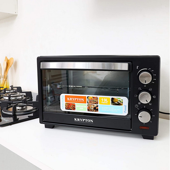 فرن كهربائي من كريبتون KNO6096 - L19 لون أسود فرن كهربائي من كريبتون KNO6096 - L19 لون أسود